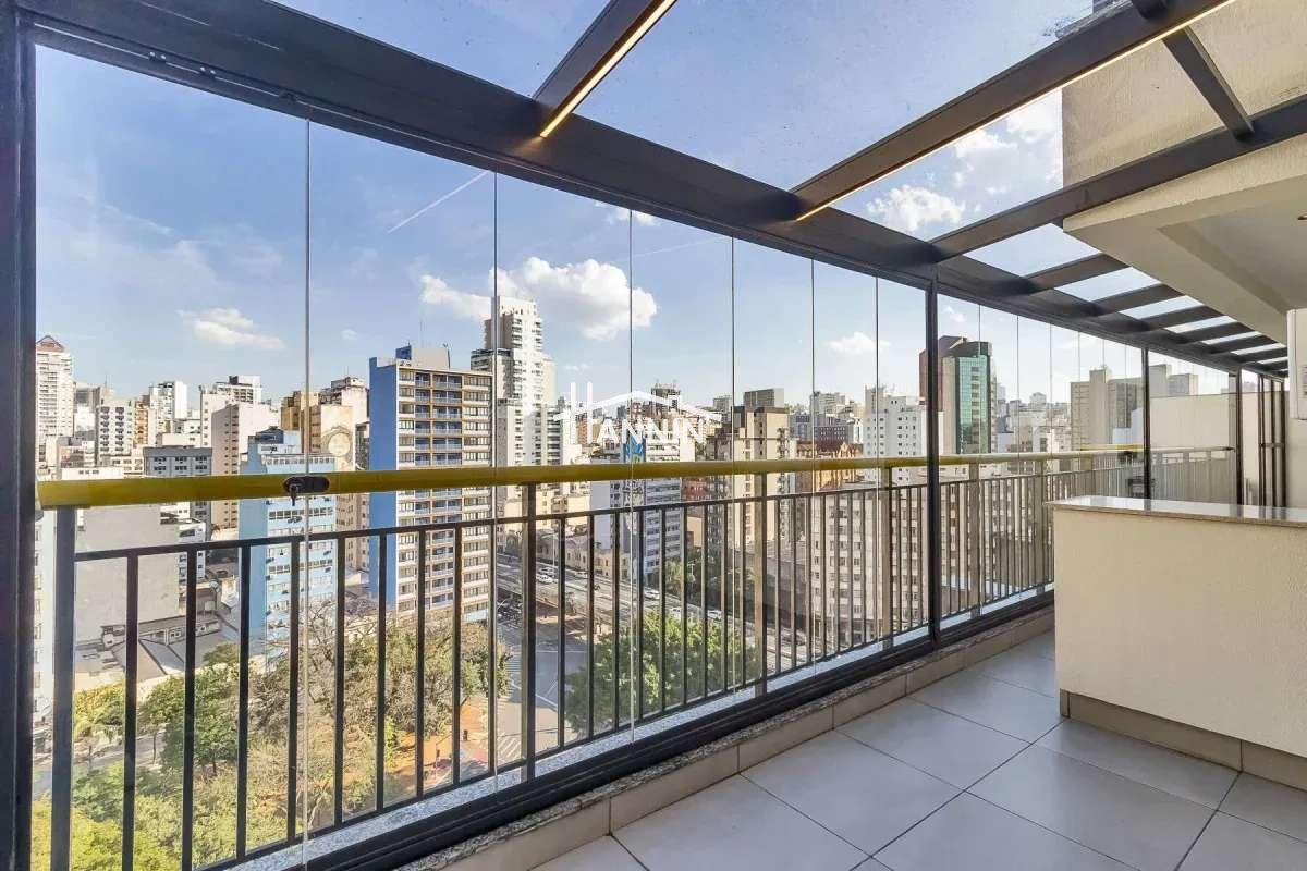 Cobertura à venda em São Paulo, Santa Cecília, com 1 quarto, 70m²
